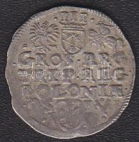 Lengyelország 1595. 3Gr "Sigismund III." Ag T:3