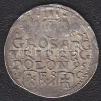 Lengyelország 1595. 3Gr "Sigismund III." Ag T:3