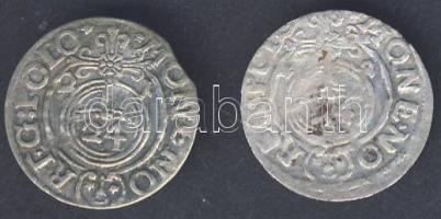 Lengyelország 1621. 3P + 1622. 3P "Sigismund III." Ag T:2,3