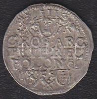 Lengyelország 1595. 3Gr "Sigismund III." Ag T:3/3-