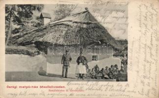 Mezőkövesd ősrégi Matyó-ház rendőrbiztossal és törvénybíróval