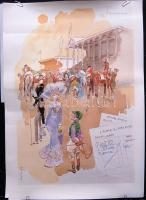 Zórád Ernő (1911-2004): 3 db szitanyomat 30x40 cm