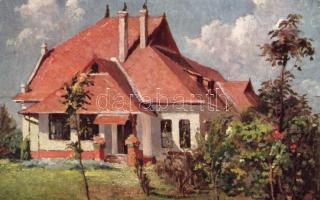 Balatonkenese a Székesfővárosi Alkalmazottak Üdülőtelep gondnoksági épület s: Faragó Géza