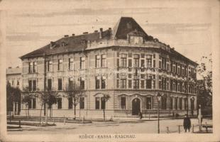 Kosice, business school, Kassa, magyar királyi állami felső és kereskedelmi iskola