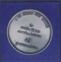 1989. A BM Korvin Ottó Korház fenállásának 40. évfordulójára kiadott emlékérem T:1