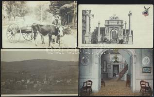 33 db használatlan USA városképes lap / 33 unused USA postcards