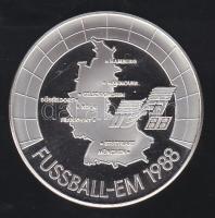 Németország 1988. Labdarúgó bajnokság Ag emlékérem T:PP 20,3g
