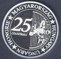 DN "Eurófantáziák-Kossuth Lajos" Ag emlékérem, 20,7g T:PP Csak 2000db! Tanúsítvánnyal! R!