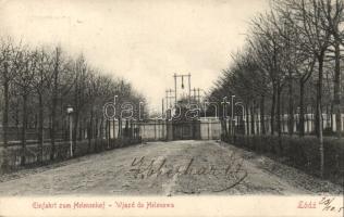 Lodz Helenow park entrance