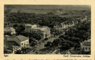 Eger Deák Ferenc utca a Színházzal (EB)