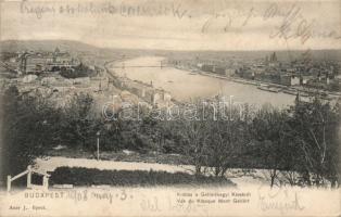 Budapest XI. Gellérthegyi Kioszk és panoráma