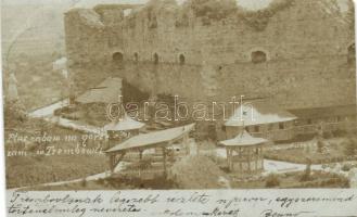 Terebovlia castle ruins photo (cut)