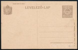 1922 1,5K díjjegyes használatlan levelezőlap