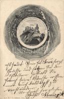 Graz circular panorama from the castle Ga. (wet damage)