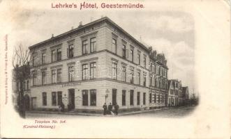 Geestemünde (Bremerhaven) Hotel Lehrke (EK)