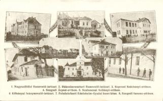 Felsőelefánt, Szalonca, Kőbánya, Rákoskeresztúr boarding schools