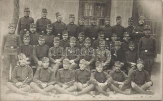 WWI. Hungarian soldiers, Komárom, photo