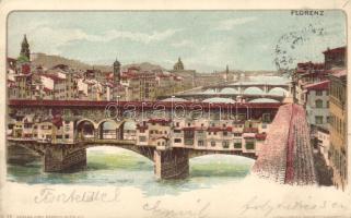 1899 Firenze litho