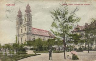 Szabadka Maria Theresa church and parsonage