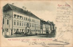 1899 Eger Angol Kisasszonyok nevelőintézete (EK)