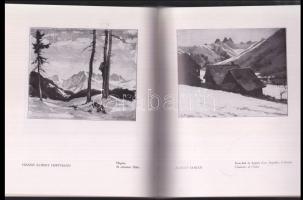 1930 A Magyar Turistaszövetség Nemzetközi Alpin Képkiállítása rengeteg illusztrációval, a képek kész...