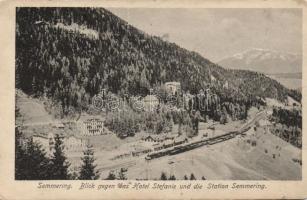 Semmering Railway Station and Hotel Stefanie