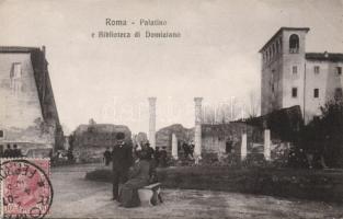 Rome Palatino and library
