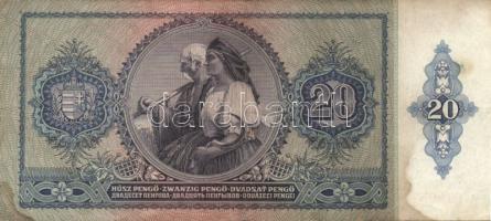 1936. 10P, 1941. 20P (hamis nyilaskereszt), 1946. 100.000.000MP T:II,III