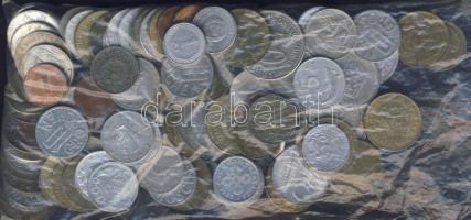 0.43kg vegyes magyar-külföldi pénztétel T:vegyes