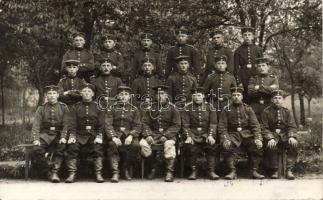 Heitersheim  Military WWI soldiers group photo