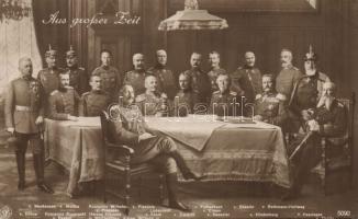 Wilhelm II and his commaders