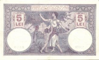 Románia 1917. 25b, 1917. 25b (Német nyomás / German issue), 1920. 5L (25.03.1920) T:I,II