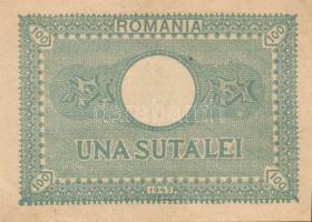 Románia 1945. 100L (3x) + 1966. 100L (2x) egymásutáni sorszámmal T:I,I-