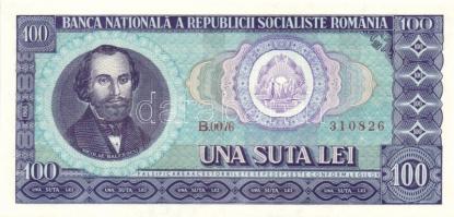 Románia 1945. 100L (3x) + 1966. 100L (2x) egymásutáni sorszámmal T:I,I-