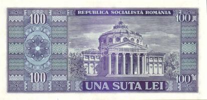 Románia 1945. 100L (3x) + 1966. 100L (2x) egymásutáni sorszámmal T:I,I-