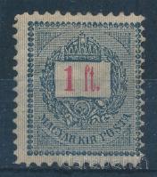 1889 1Ft 11 1/2 fogazással