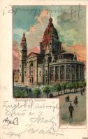 Budapest V. Bazilika litho