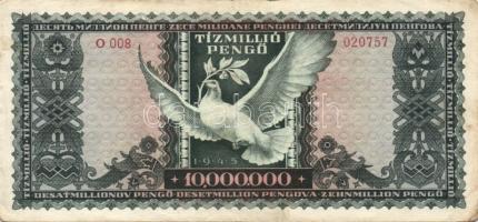 11db Pengős papírpénz különféle felülnyomásokkal (Pénztörténeti kiállítás, 200 éves a hazai papírpén...