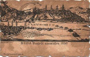 Budapest 1650 litho
