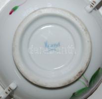 Herendi Tercia porcelán bonbonnier / Herend chinaware bonbonniere 16x10 cm