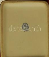Kézzel festett Herendi bonbonnier  / Hand-painted Herend chinaware bonbonniere 11x9x5 cm
