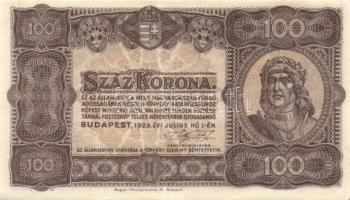 1920. 10K + 20K + 100K + 1000K, 1923. 100K (3x), 1000K (8f fny-sal) T:II+,II,III