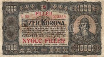 1920. 10K + 20K + 100K + 1000K, 1923. 100K (3x), 1000K (8f fny-sal) T:II+,II,III