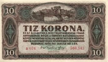 1920. 10K + 20K + 100K + 1000K, 1923. 100K (3x), 1000K (8f fny-sal) T:II+,II,III