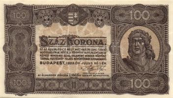 1920. 10K + 20K + 100K + 1000K, 1923. 100K (3x), 1000K (8f fny-sal) T:II+,II,III