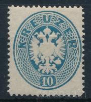 1863 10kr újnyomat