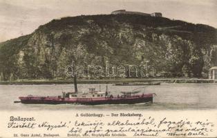 Budapest I. Gellérthegy és a MÁV Lukács Béla gőzös