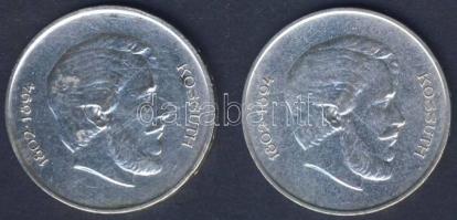 1947. 5Ft Ag "Kossuth" (2x) T:2 kis ph.