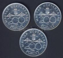1992-1993. 200Ft "MNB" Ag T:2