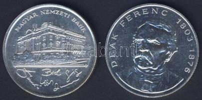 1993-1994. 200Ft "MNB"-"Deák" (2x) Ag T:2